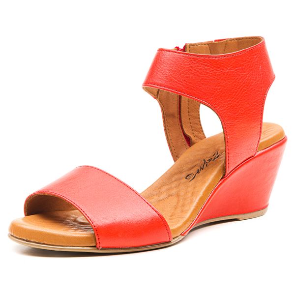 Pietra Ortopedik Sandalet Kırmızı