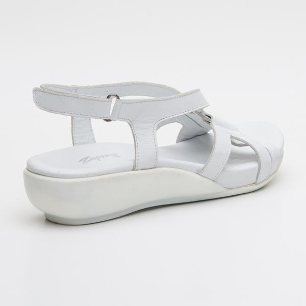 Orfeo Ortopedik Sandalet Beyaz 