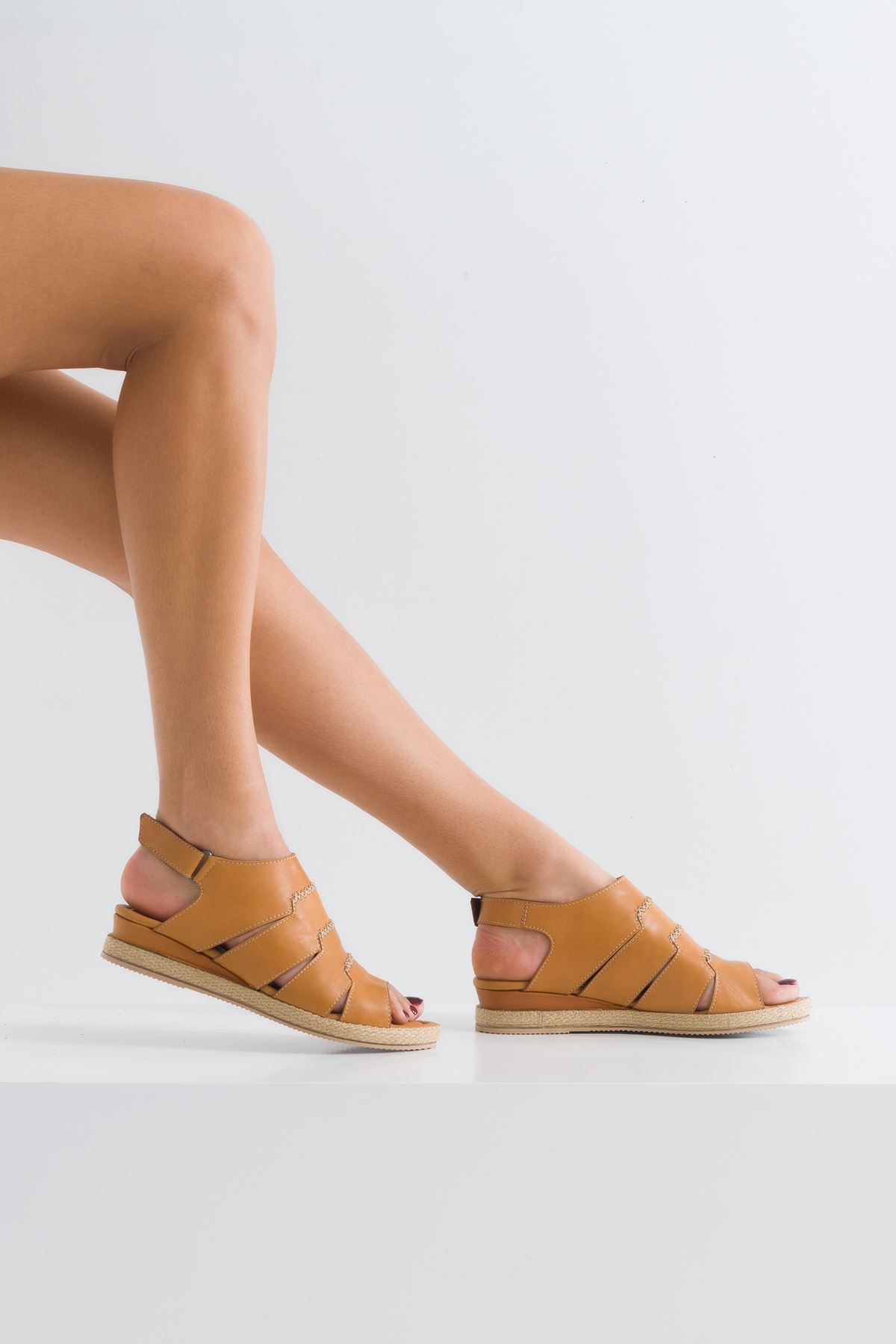 Diore Kadın Sandalet Taba