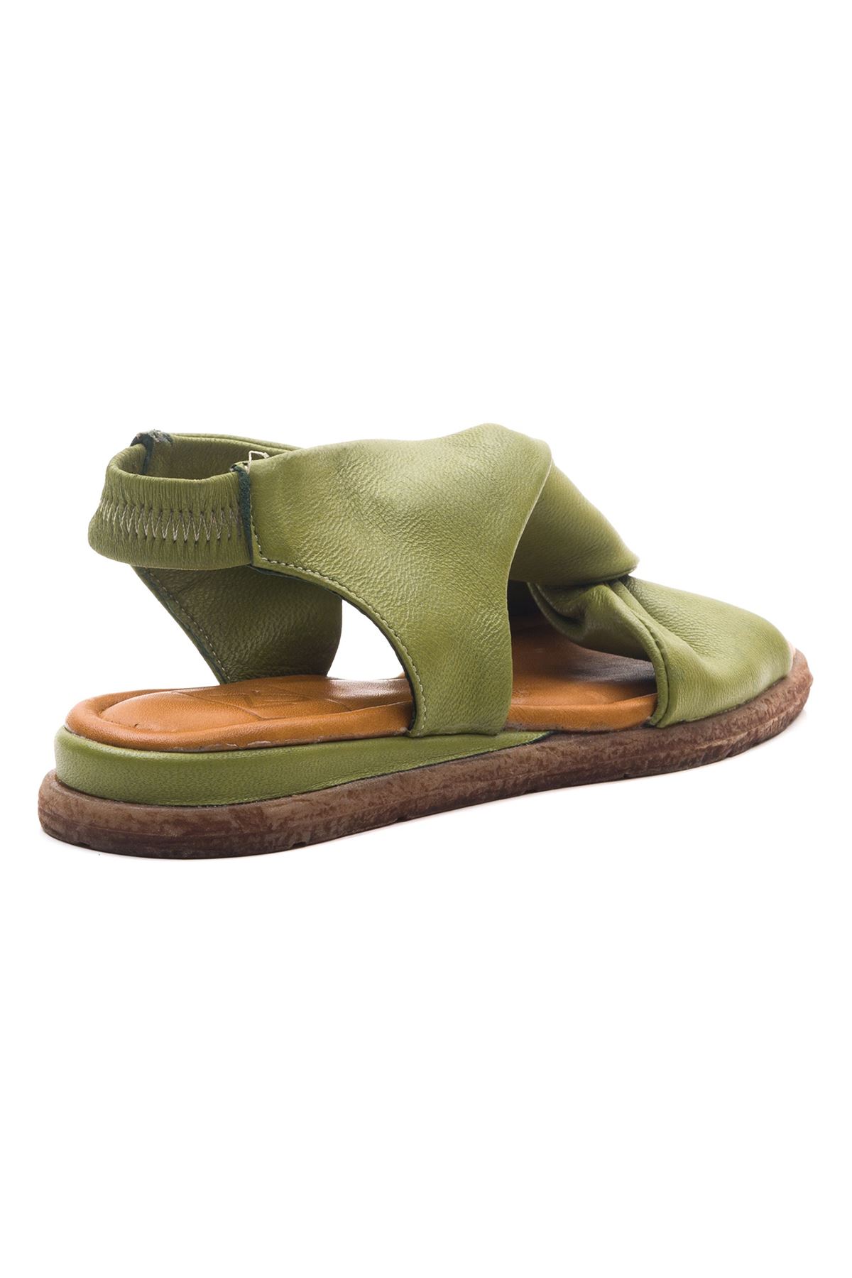 Aramiss Kadın Sandalet Su Yeşili