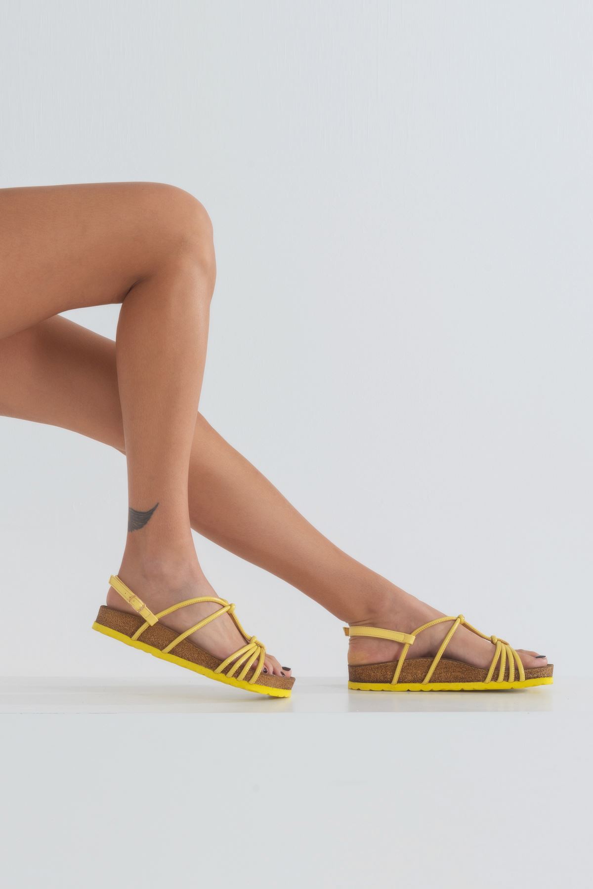 Smore Kadın Sandalet Sarı