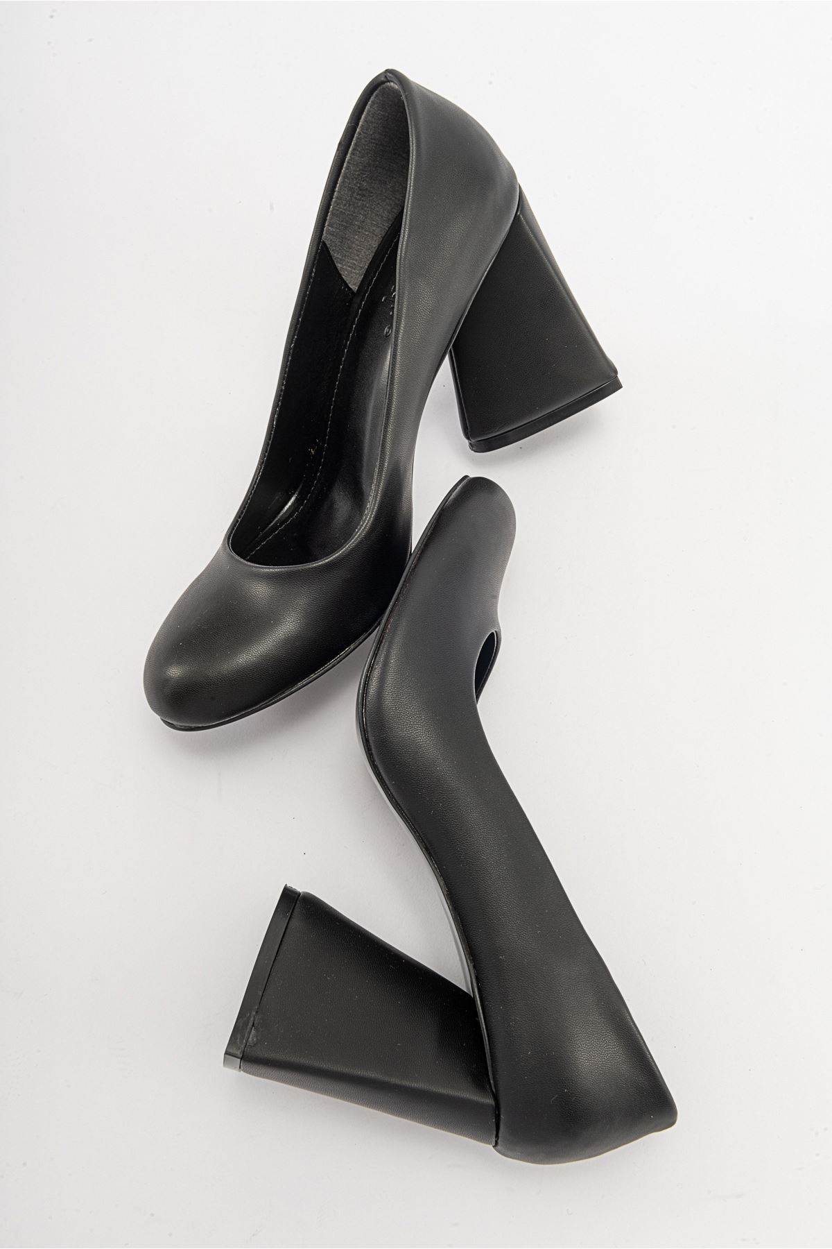 Akira Kadın Topuklu Ayakkabı Siyah 