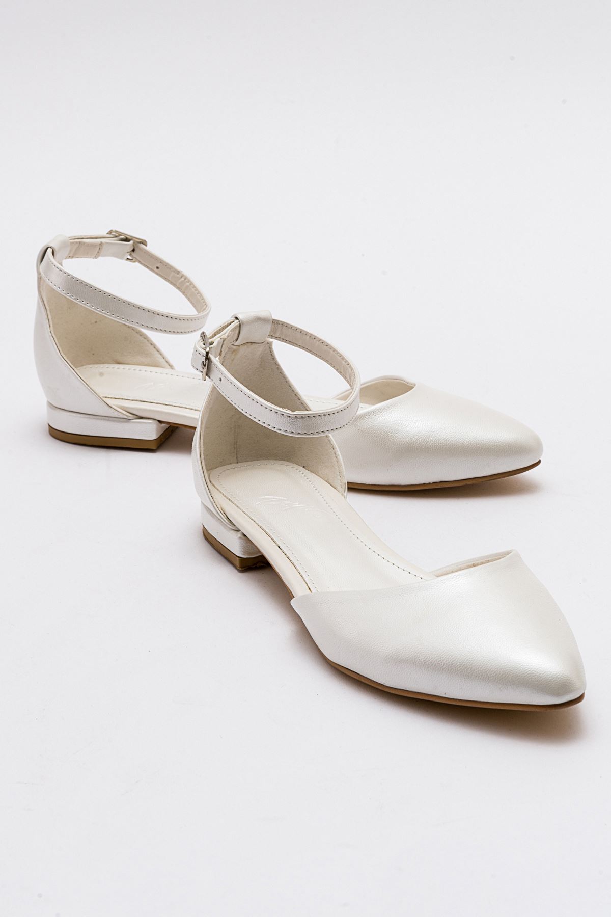 Alize Kadın Ayakkabı Beyaz Sedef