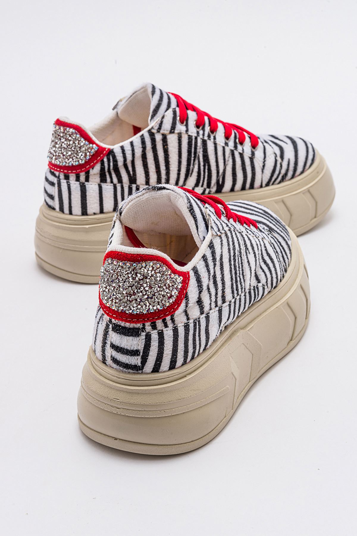 Abalin Kadın Spor Ayakkabı Zebra